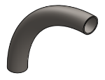 #6-12-5  - STEEL 2" PIPE 90° ELBOW 12" C.L.R.