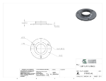 Picture of #FF1903-AL - ALUMINUM 1 1/2" PIPE FLAT FLANGE