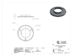 Picture of #RF2503-AL - ALUMINUM 2 1/2" TUBE RAISED BASE FLANGE