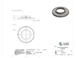 Picture of #RF2505 - STEEL 2 1/2" TUBE RAISED BASE FLANGE