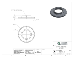 Picture of #RF2505-AL - ALUMINUM 2 1/2" TUBE RAISED BASE FLANGE