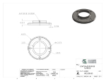 Picture of #RF2508-SS - STAINLESS STEEL 2 1/2" TUBE RAISED BASE FLANGE