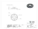 Picture of #RF1668-AL - ALUMINUM 1 1/4" PIPE RAISED BASE FLANGE