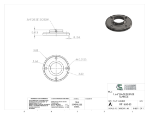 Picture of #RF1668-SS - STAINLESS STEEL 1 1/4" PIPE RAISED BASE FLANGE