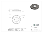 Picture of #RF1903-SS - STAINLESS STEEL 1 1/2" PIPE RAISED BASE FLANGE