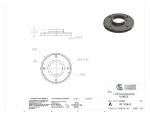 Picture of #RF1904-SS - STAINLESS STEEL 1 1/2" PIPE RAISED BASE FLANGE