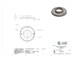 Picture of #RF2002 - STEEL 2" TUBE RAISED BASE FLANGE