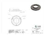 Picture of #RF2383-SS - STAINLESS STEEL 2" PIPE RAISED BASE FLANGE