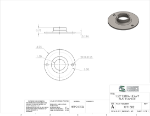 Picture of #XFF1502 - STEEL 1-1/2" TUBE EXTRA HEAVY FLAT FLANGE
