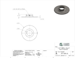 Picture of #XFF1505-SS - STAINLESS STEEL 1-1/2" TUBE EXTRA HEAVY FLAT FLANGE