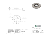 Picture of #XFF1664 - STEEL 1-1/4" PIPE EXTRA HEAVY FLAT FLANGE