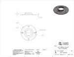 Picture of #XFF1664-SS - STAINLESS STEEL 1-1/4" PIPE EXTRA HEAVY FLAT FLANGE