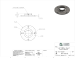 Picture of #XFF1668-SS - STAINLESS STEEL 1-1/4" PIPE EXTRA HEAVY FLAT FLANGE
