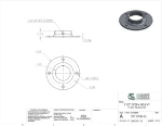 Picture of #XFF1908-AL - ALUMINUM 1-1/2" PIPE EXTRA HEAVY FLAT FLANGE