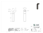 Picture of #206 - STEEL 3/4" PIPE 90° ELBOW W/ 1 TANGENT 1.5" C.L.R.