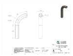 Picture of #236 - STEEL 3/4" PIPE 90° ELBOW W/ 1 TANGENT 3" C.L.R.