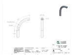 Picture of #1376 - ALUMINUM 1" PIPE 90° ELBOW W/ 1 TANGENT 7" C.L.R.