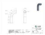 Picture of #1656 - ALUMINUM 2" PIPE 90° ELBOW W/ 1 TANGENT 5" C.L.R.