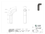 Picture of #2326 - STAINLESS STEEL 1" PIPE 90° ELBOW W/ 1 TANGENT 2.5" C.L.R.