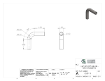 Picture of #6327-11  - STAINLESS STEEL 1-1/2" TUBE 90° ELBOW W/ 2 TANGENTS 2.5" C.L.R.