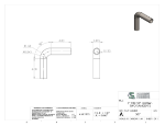 Picture of #307 - STEEL 1" PIPE 90° ELBOW W/2 TANGENTS 1.5" C.L.R.