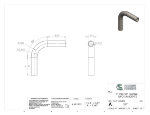 Picture of #337 - STEEL 1" PIPE 90° ELBOW W/2 TANGENTS 3" C.L.R.