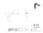 Picture of #427 - STEEL 1-1/4" PIPE 90° ELBOW W/2 TANGENTS 2.5" C.L.R.