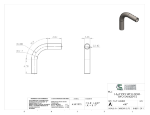 Picture of #447 - STEEL 1 1/4" PIPE 90° ELBOW W/ 2 TANGENTS 4" C.L.R.