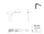 Picture of #4137 - STEEL 1" TUBE 90° ELBOW WITH 2 TANGENTS - 3" C.L.R.