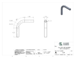 Picture of #1237 - ALUMINUM 3/4" PIPE 90° ELBOW W/ 2 TANGENTS 3" C.L.R.