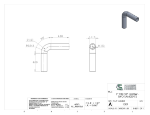 Picture of #1307 - ALUMINUM 1" PIPE 90° ELBOW W/ 2 TANGENTS 1.5" C.L.R.