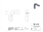 Picture of #1427 - ALUMINUM 1-1/4" PIPE 90° ELBOW W/2 TANGENTS 2.5" C.L.R.