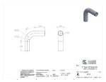 Picture of #5757 - ALUMINUM 3" TUBE 90° ELBOW W/2 TANGENTS 5" C.L.R.