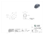 Picture of #E415-AL - ALUMINUM 1-1/4" PIPE 90° ECONOMY FORMED ELBOW 1" I.R.