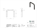 Picture of #UEL16612-SS - STAINLESS 1 1/4" PIPE U-END LOOP