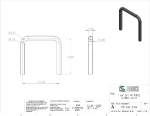 Picture of #UEL16615-SS - STAINLESS 1 1/4" PIPE U-END LOOP