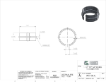 Picture of #WC190-AL - ALUMINUM WELD CONNECTOR, 1 1/2" PIPE SCH 40