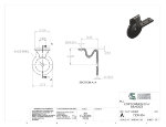 Picture of #7200-SS4  - STAINLESS STEEL 3/16" FORMED BRACKET, 2 1/2" C.L.