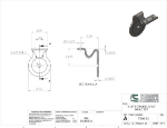 Picture of #7300-SS - STAINLESS STEEL 3/16" FORMED BRACKET, 3" C.L.