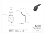 Picture of #7250-SS4 - STAINLESS STEEL 3/16" FORMED BRACKET, 2-5/8" C.L. & 1-1/2" DROP