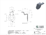 Picture of #7333R-AL - ALUMINUM 1/4" FORMED BRACKET, 3" C.L., ROUND SADDLE