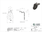 Picture of #7325F.25 - STEEL 1/4" FORMED BRACKET, 2 1/4" C.L., FLAT SADDLE