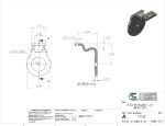 Picture of #7325F - STEEL 1/4" FORMED BRACKET, 2-1/2" C.L., FLAT SADDLE