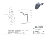 Picture of #7330F-AL - ALUMINUM 1/4" FORMED BRACKET, 3" C.L., FLAT SADDLE