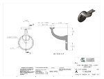 Picture of #CMB250R - CAST MALLEABLE BRACKET, 2-1/2" C.L., ROUND SADDLE