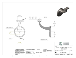 Picture of #CMB253R - CAST MALLEABLE BRACKET, 2 1/2" C.L., ROUND SADDLE