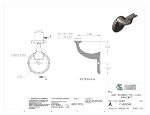 Picture of #CMB300R - CAST MALLEABLE BRACKET, 3" C.L., ROUND SADDLE