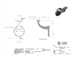 Picture of #CMB302R - CAST MALLEABLE BRACKET, 3" C.L., ROUND SADDLE