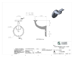 Picture of #CAB250R - CAST ALUMINUM BRACKET, 2 1/2" C.L., ROUND SADDLE