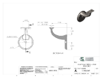 Picture of #CMB250F - CAST MALLEABLE BRACKET, 2 1/2" C.L., FLAT SADDLE